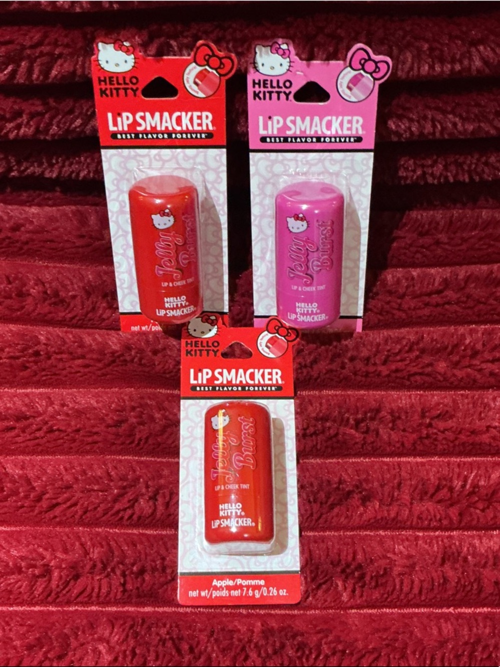 Lip Smacker Hello Kitty Lip & Cheek Tint - Pink and Red